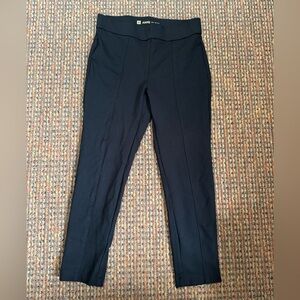 ANNE Klein Tregging Skinny Pants‎ Stretch with Elastic Waistband Black - Size M